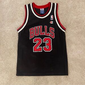Michael Jordan NBA Jersey #23 Chicago Bulls Vintage Champion Official Small RARE